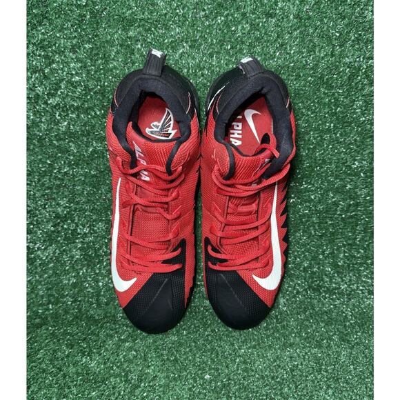 Nike Alpha Menace Pro PE Atlanta Falcons Red Black Football Cleats Men\'s Size 11 main image 4